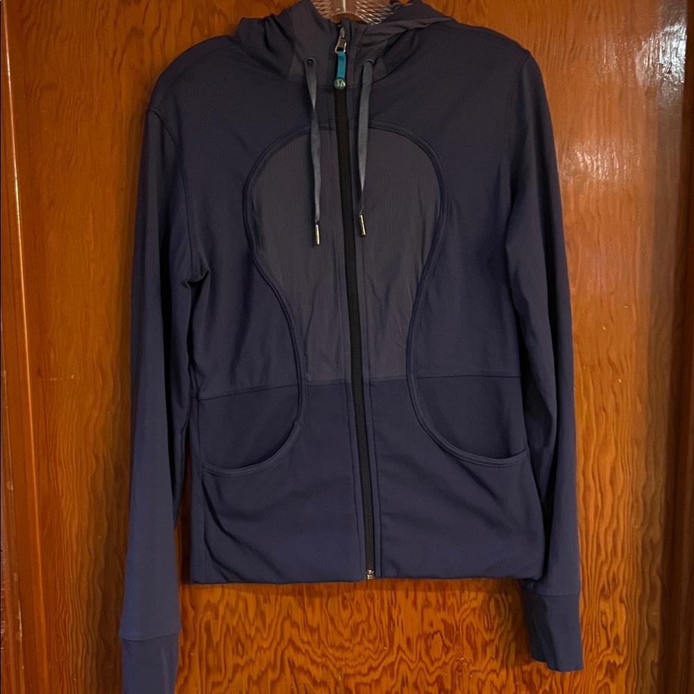 Indigo Blue Reversible Zip-Up